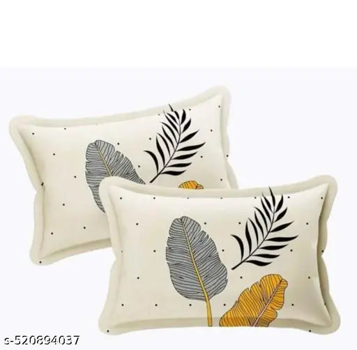 Shiv_enterprises special Cotton Double bedsheet set with 2 Matching pillow Covers