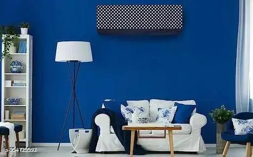 Ebring Blue 1.5 Ton Split AC Cover For Indoor Unit ( White Dot)