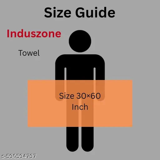 Elegant Pink Cotton Bath Towel – Music Pattern | 30x60 Inch | Soft & Washable