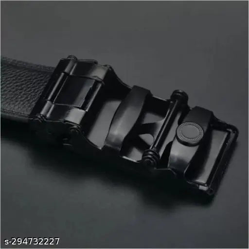 Flipcon  Artificial Leather Black Belte