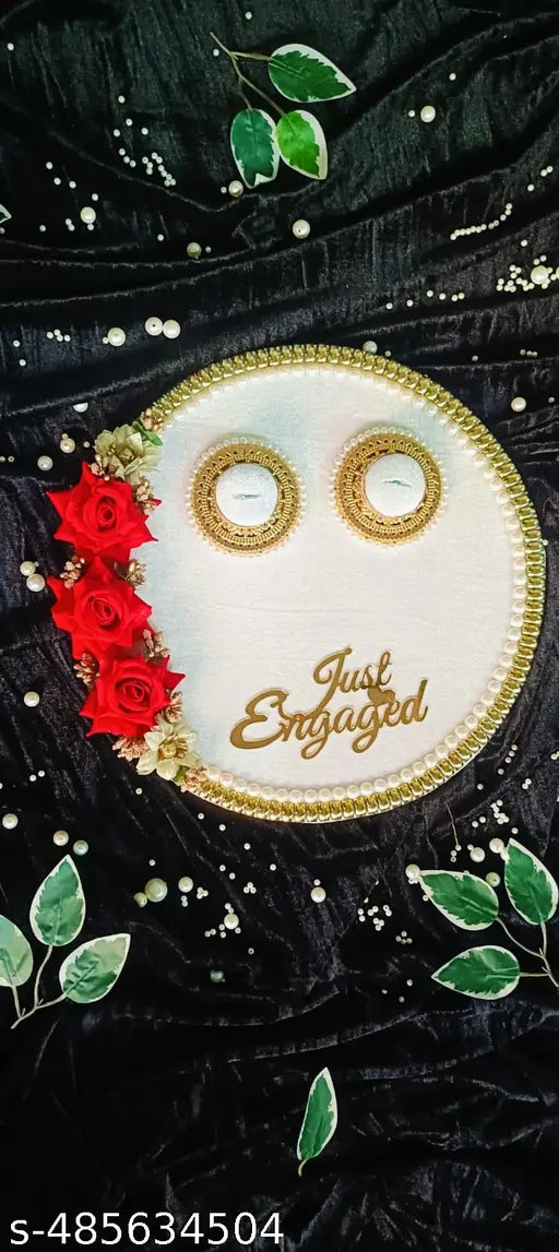 Engagement Special Ring Platter R001