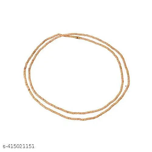 DARIDRA BHANJAN Tulsi mala 100% hand made and original made by mathura mandir | Original kanthi rudrakhsa tulsi mala puja jap 1 Pcs rtm-08