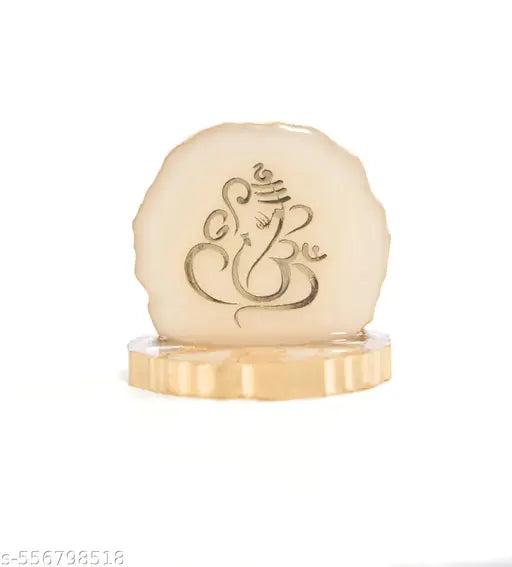 Premium Ganesh Idol for Car Dashboard | Decorative Ganapati Murti for Home, Office & Festive Gifts