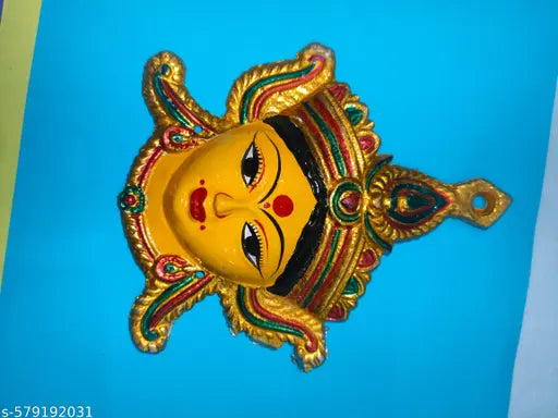 Maa Durga face , Durga maa ka Mukhota devi face devi idol face