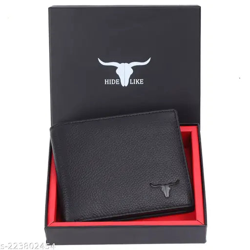 HIDE LIKE RFID Protected 100% Genuine Leather Wallets For Men