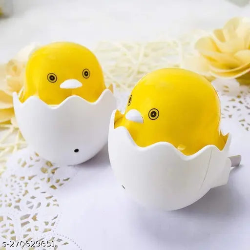 Lilone Duck LED Night Lamp for Kids Bedroom (Warm White, Wall Socket, Auto-Off Day Light Sensor)