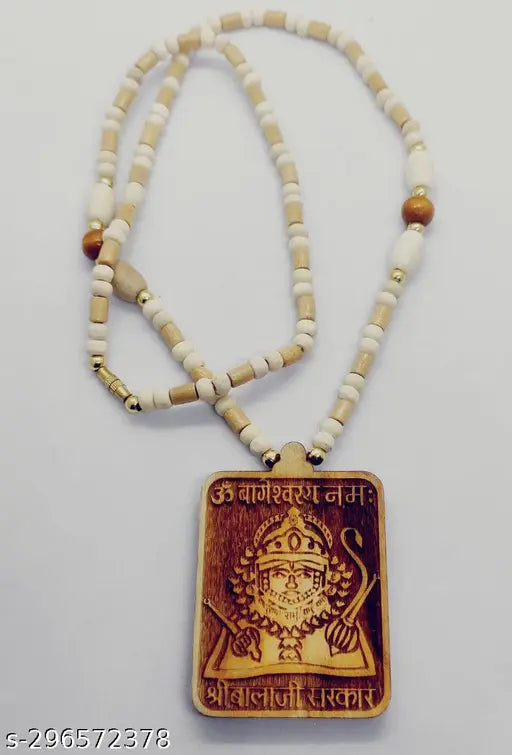 Bachapan Shri Bageshwar Dham Tulsi mala necklace