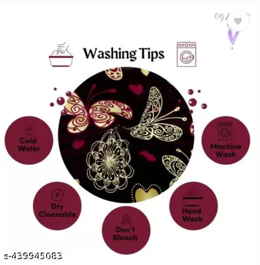 double bed  FITTED cotton bedsheet with  2 pillow covers