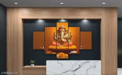 Lord Ganesh Ji Painting For Home Décor