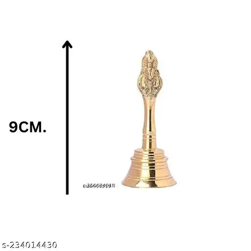 laddu gopal katori, Pure Brass Metal Hand Made Round Shape Solid Bowl , for Puja Purpose, Decoration ( Golden ) - Set of 5 Pieces Brass puja Katori Set for Home Pooja Temple Gold Small Puja Articles