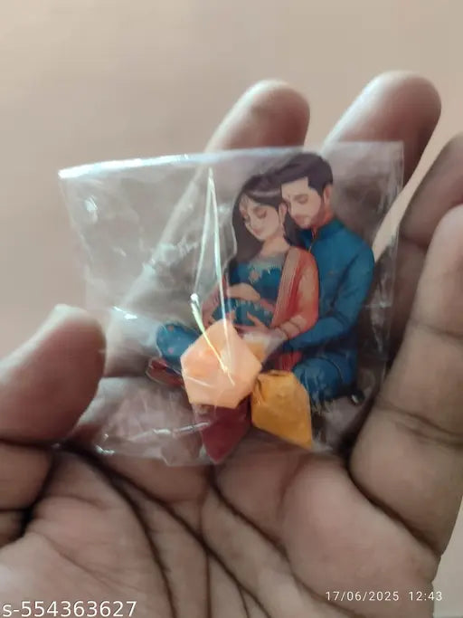 Baby showers Design Shape Thamboolam Set with Pasupu Kumkum/Thambulam - Fancy  Set Combo with Haldi Kumkum, (11)