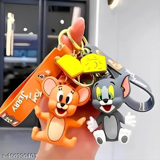 Tom and Jerry Keychain | Couple Keychain | Key chain for Girls | key chain for Boys | Tom and Jerry Figures