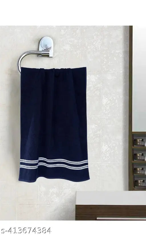 PURE COTTON SOFT BATH TOWELS SET OF 2 (FULL SIZE)