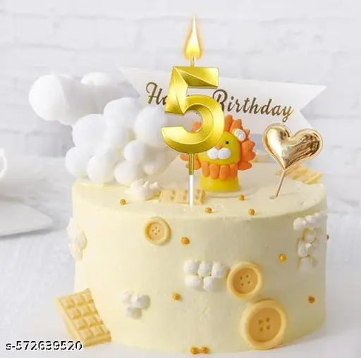 Golden Number Candle 5