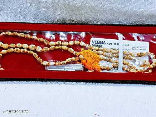 108+1 Beads Pure Tulsi Mala with Vegga Lab Certificate