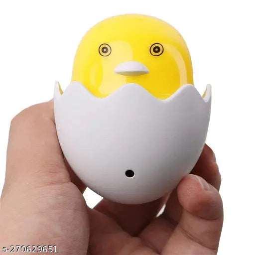 Lilone Duck LED Night Lamp for Kids Bedroom (Warm White, Wall Socket, Auto-Off Day Light Sensor)