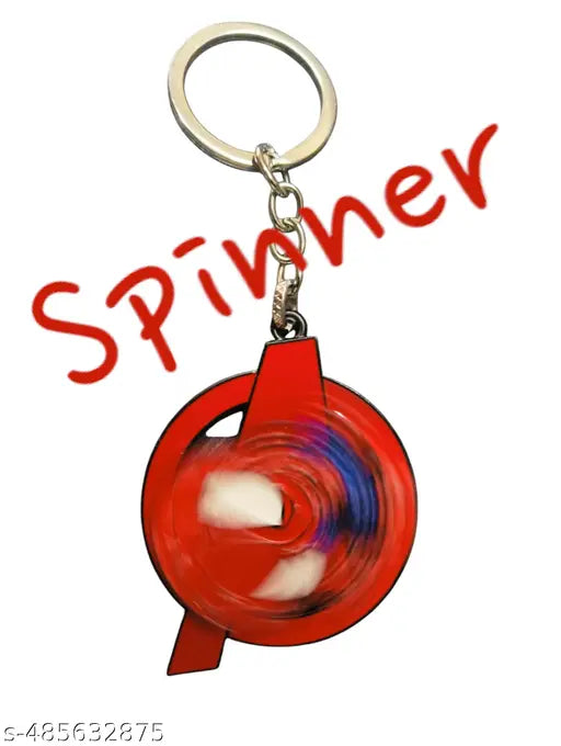 ANIMIE CHARACTER SPINNER METAL KEY CHAIN