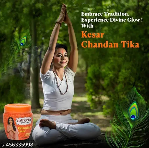 Hari Darshan Chandan Tika Combo Pack of 5 | Pure Sandalwood Paste | Chandan Kesar Tika | Ashtagandha Tika | Kumkum Roli | White Tika Tilak | For Daily Pooja and Hawan