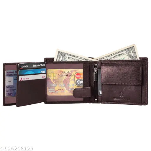 SKINBULL RFID Protected 100% Genuine Leather Wallet for Men | High Quality Leather Wallet