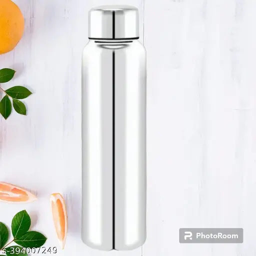 (( ORGAN )) Stainless Steel Water Bottle 900ml (Approx), Stainless Steel Bottle silver, Steel fridge Bottle ,Steel Sports Bottle,Steel Bottle, Gym,Office,Water Bottle 900ml. Pack of 1