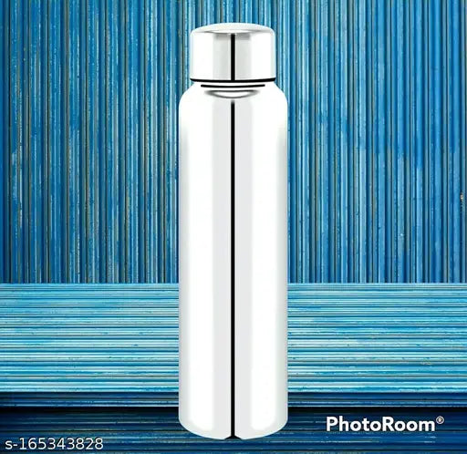 SR IMPEX (( ORGAN )) Stainless Steel Sports Water Bottles |Steel bottel | Sports bottle| School bottle | Office bottle | College bottle| Single Wall BPA Free & Leak Proof Cap and Steel Bottle silver, Steel fridge Bottle, Water Bottle 900ml(1 litre)Approx,