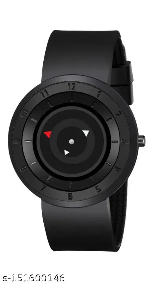 Classic black wristwatch for men |  Stylish black timepiece | Modern men's black watch | Black stainless steel watch | Timeless black design for men | Modern Men's Black Wristwatch |  Classic Black Stainless Watch | Sleek Black Strap Watch