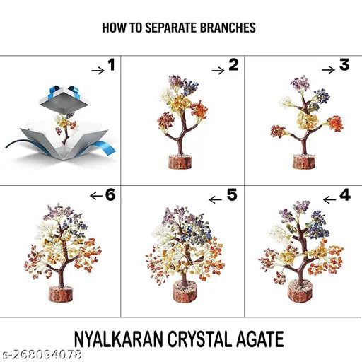 Evil Eye Tree Showpiece – Decorative Coaster Tree for Home, Table, or Office – Unique Gift for Protection and Style||Evil Eye Tree||Evil Eye Showpiece||Evil Eye Gift