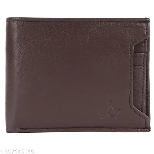 ABOOST RFID Protected 100% Genuine Leather Wallet For Men | Leather Wallet For Men's | Wallets Branded | Wallets For Men (Brown) , Pure Leather wallet | Purse For Men | Men's Wallet