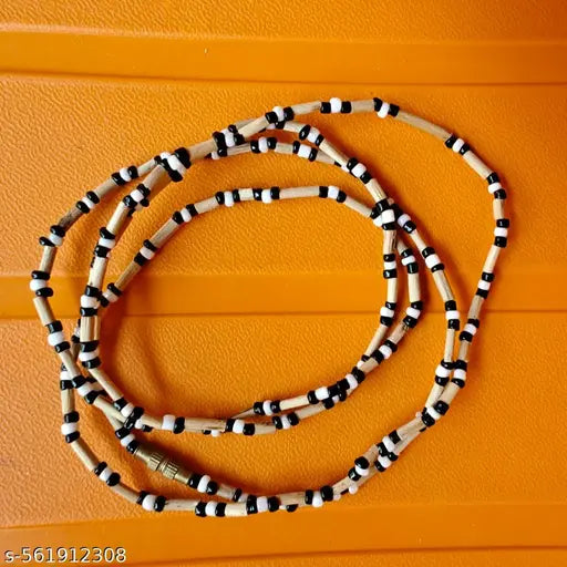 Fancy Tulsi Mala Black