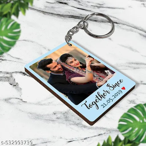 Prints Club Customized Photo Key chains Set Of 2