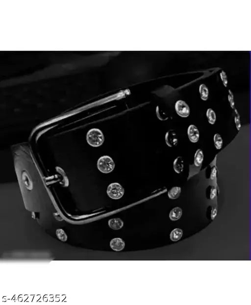 Styles Modern diamond stone belts for men