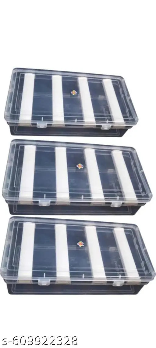 Kangan Storage Box – Transparent Plastic Bangle Organizer  Buy 4 Get 1 FREE Offer!
