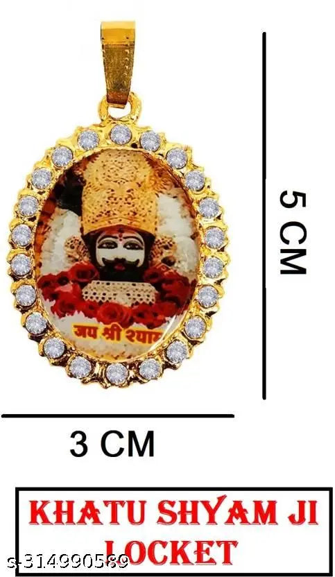 khatu shyam ji jai shree shyam ji locket pendant