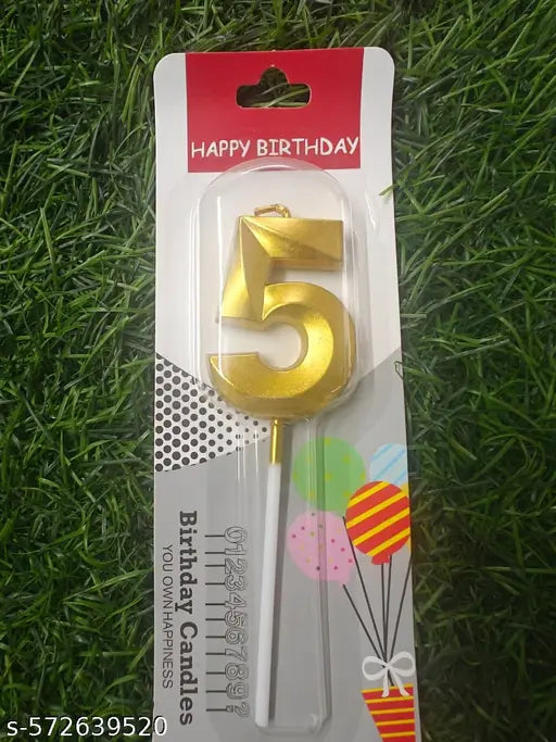 Golden Number Candle 5