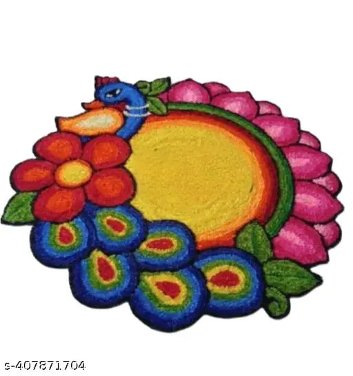 RANGOLI MAT 2X2ft