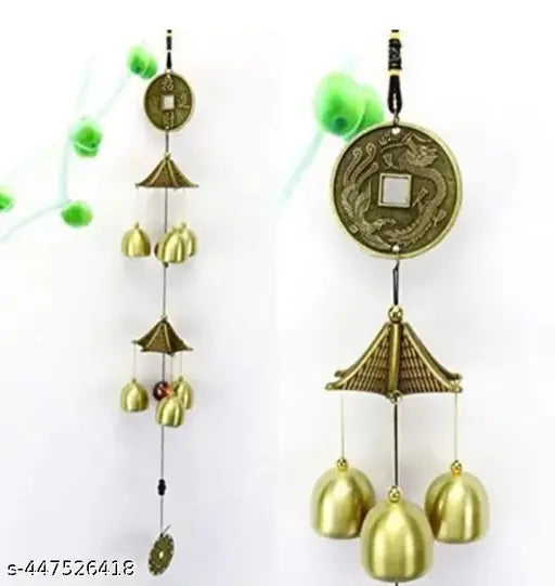 Positive energy windchime vastu 18 Inch (Hut Style)