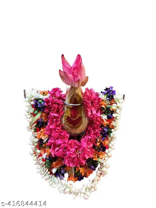 Single Kalasam Stick 1 pc - Varalakshmi Pooja or Vaibhav Lakshmi Pooja Kalasam Flower Stand Stick - Kalasam Decoration Stick