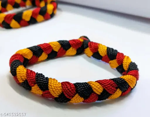 Raksha Kalava for Nazar of Red-Yellow-Black Thread for Men & Women