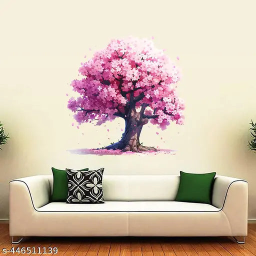 Trendy Designs of Self Adhesive Wall Stickers for Living Room, Bedroom, Hall and Home Decoration(Pack of 1)