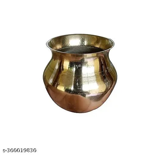 Brass Lota Kalash / Pooja Lota / Brass Kalash Brass Kalash Brass Kalash Puja Articles/Paragi lota/Kalash lota(Gold): 6x7cm set of 1 lota