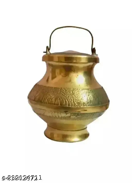 Brass Pavitra Gangajali Lota Kalash for Gangajal/Water