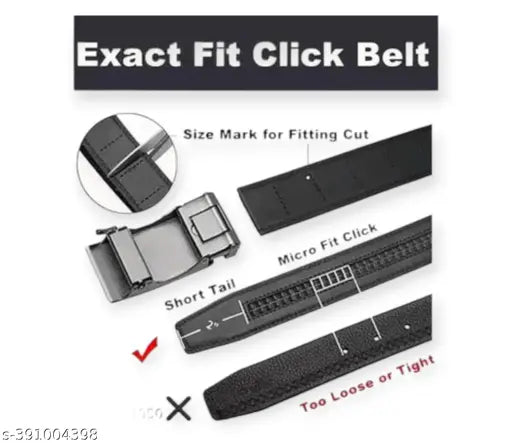 Men's Formal & Casual Belt & Wallet (Combo)