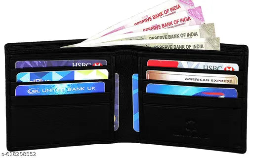 WOLFWARE RFID Genuine Leather Wallet Gift Set for Men