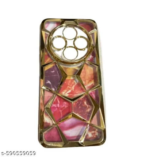 Mi Redmi 14C  New design Diamond Case back cover soft silicone case cover edge camera protection cover (PINK)