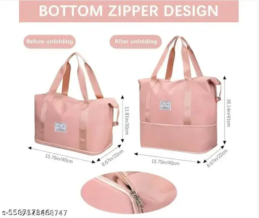 Large Capacity Folding Travel Bag Lightweight Waterproof Carry Luggage Bag Travel Duffle Handbags Travelling Bag for Women and Men Large Capacity Folding Duffel bags