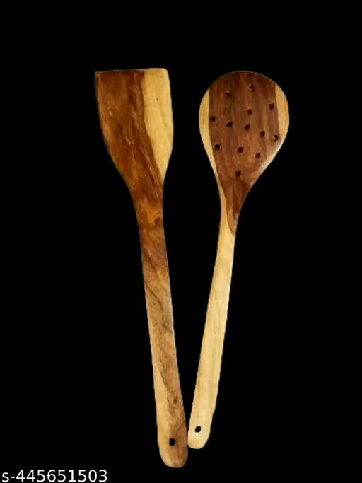 Wooden Cooking and Serving Spoon set for kitchen