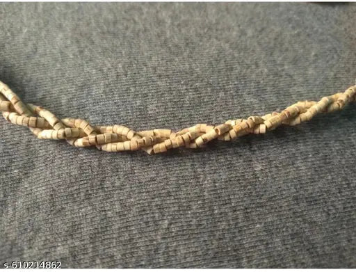 Tulsi tatva Original Triple Layer Tulsi Mala | Handmade Tulsi Kanthi Necklace for Men & Women | Spiritual & Religious Japa Mala