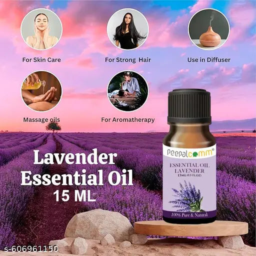 Premium Home Scented  Star Glass Ceremic Kapoor Dani & Essential Oil Diffuser( Lav+Tea Tree-15ml) Electric Air Freshener Decorative Kapoordani Diffuser Lamp With ( with ON | Off Switch to Toggle Between Lamp & Burner ) Best For Gifting Purpose