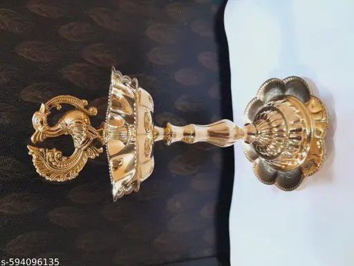Samayi Kerla Deep Design Puja Aarti Pure Brass And Diwali Gifting Product