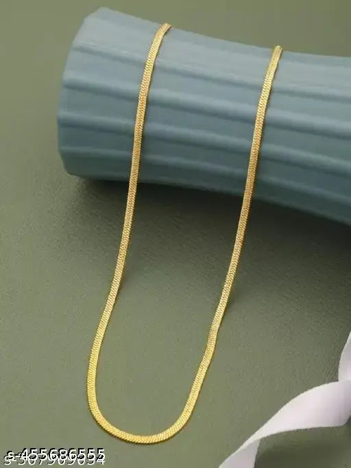 Gold-plated Plated Metal Chain For Men